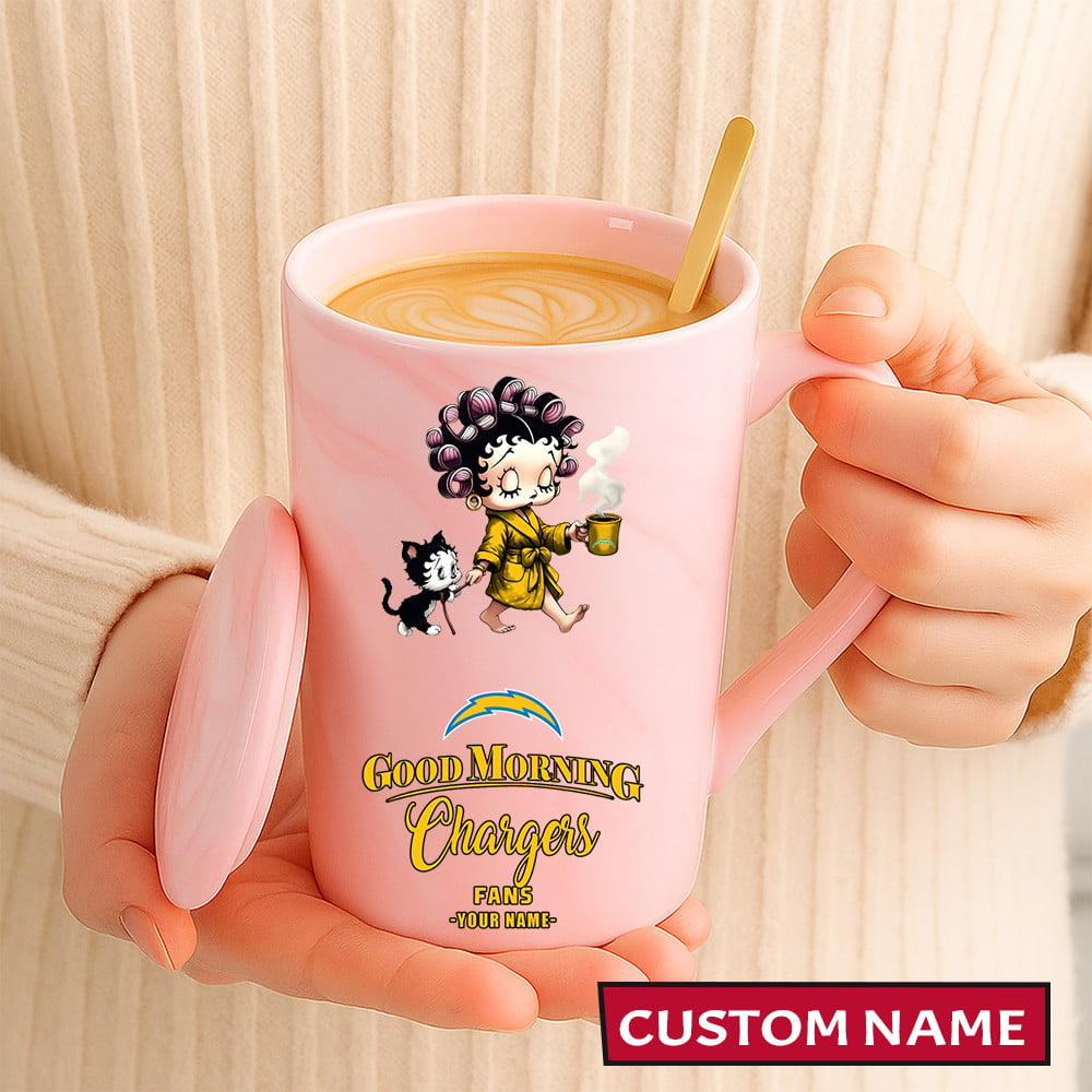 Premium NFL LAC Ceramic Women Coffee Mug V1 NMD TTV
