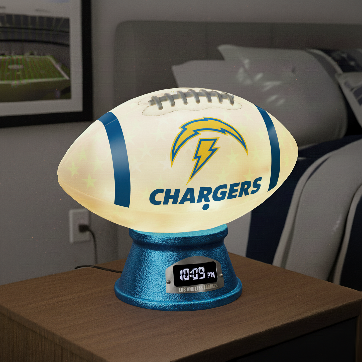 Premium NFL LAC LED Football Night Light V1 NMD TTV