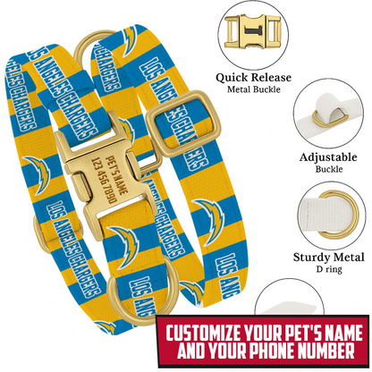 Premium NFL LAC Pet Collar V1 NMD TTV