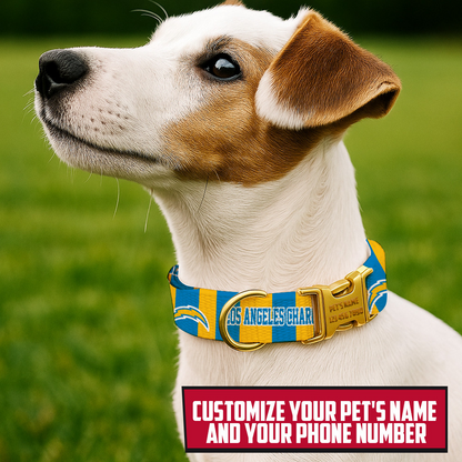 Premium NFL LAC Pet Collar V1 NMD TTV