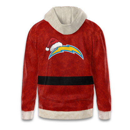Premium NFL LAC Santa Claus Hoodie V1 NMD TTV