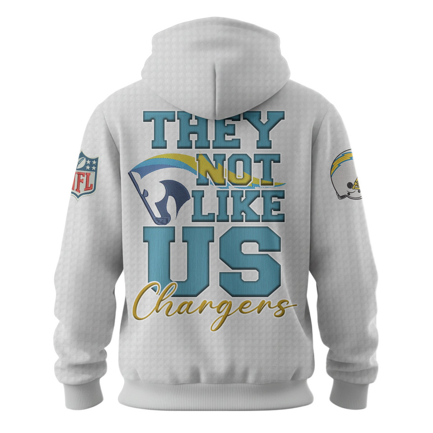 Premium NFL LAC They Not Like Us Hoodie V1 NMD25 TTV