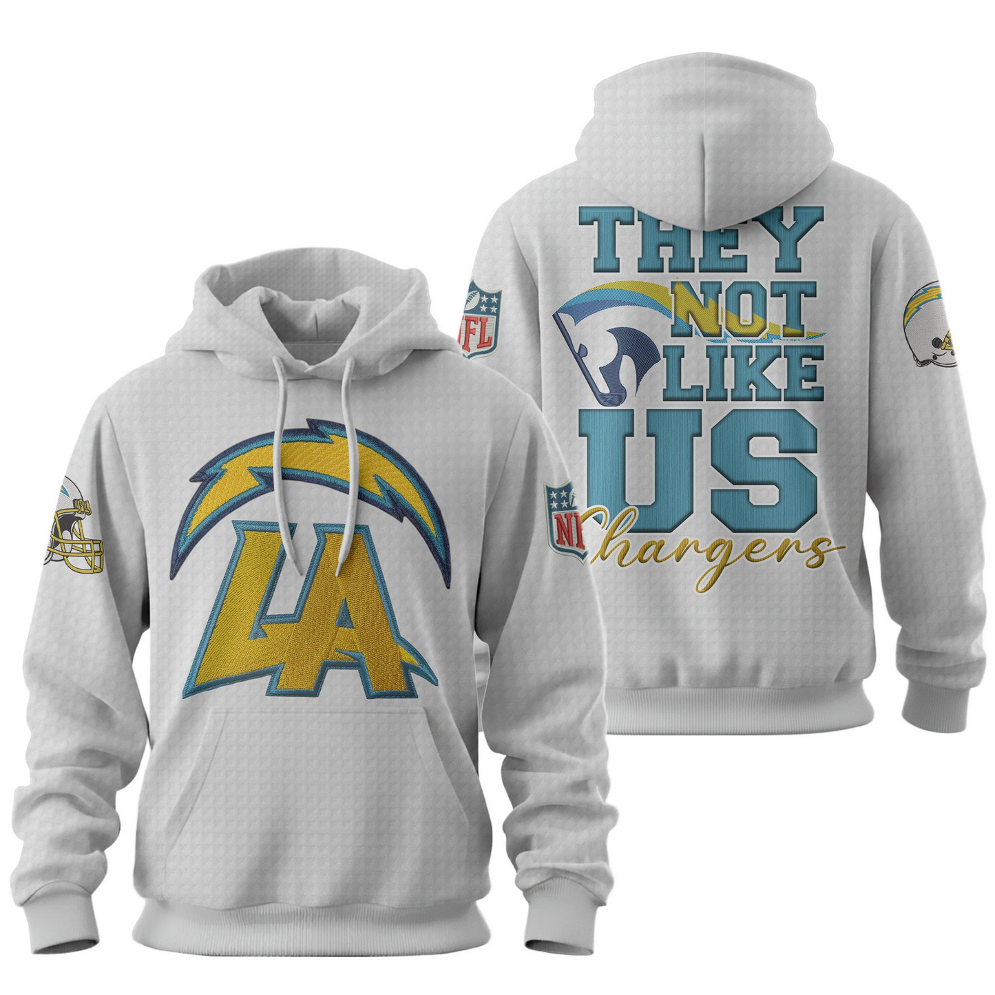 Premium NFL LAC They Not Like Us Hoodie V1 NMD25 TTV