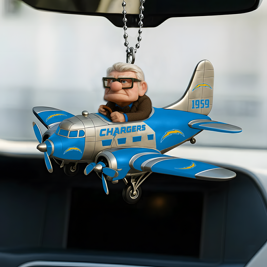 Premium NFL LAC x CARL Car Ornament V1 DATND TANTD