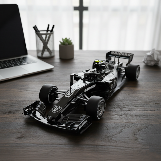 Premium NFL LAC x F1 Racing Car Collectible Model V1 NMD TTV