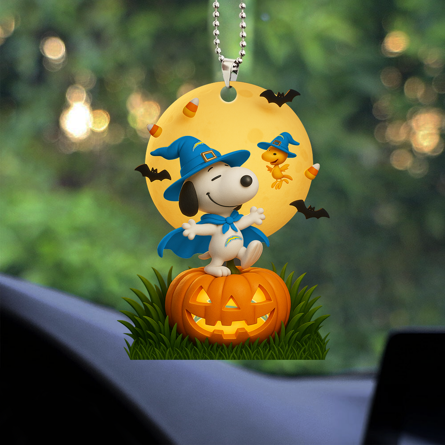 Premium NFL LAC x SNP Car Ornament DATND TANTD
