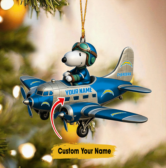Premium NFL LAC x SNP Christmas Tree Ornament V1 NMD TTV