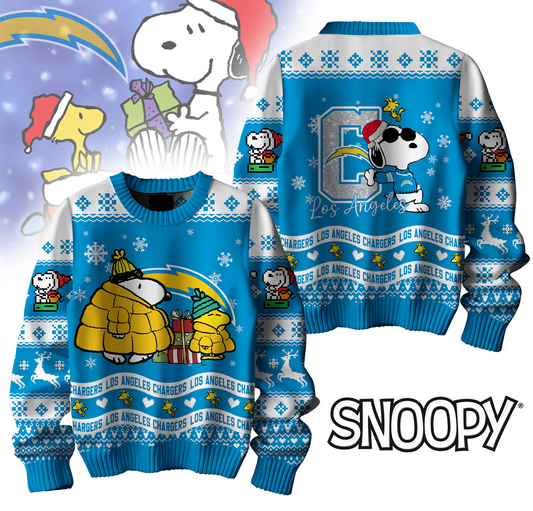 Premium NFL LAC x SNP Ugly Sweater V1 NMD TTV