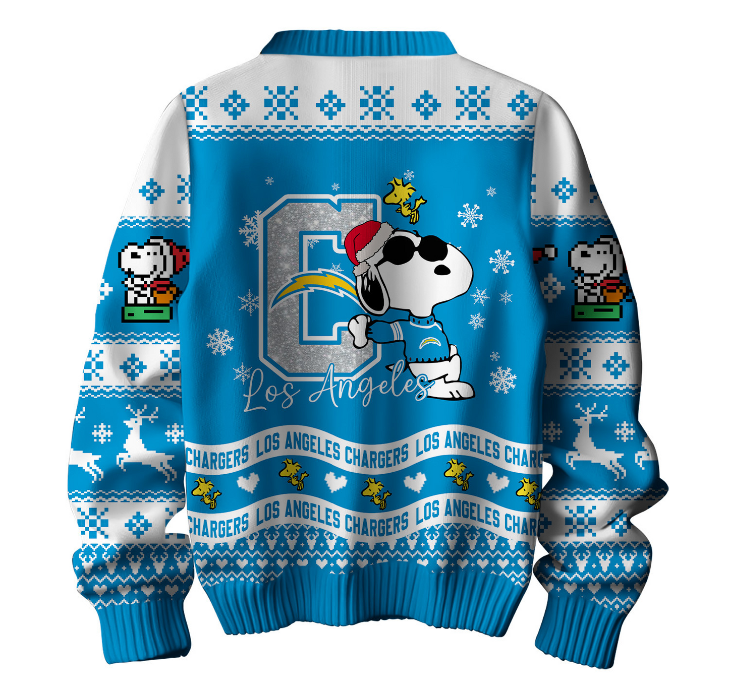 Premium NFL LAC x SNP Ugly Sweater V1 NMD TTV
