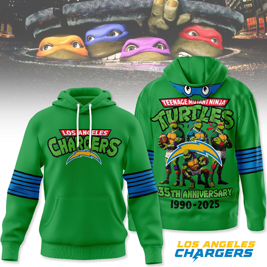 Premium NFL LAC x TMNT 35th Anniversary Hoodie V1 NMD TTV