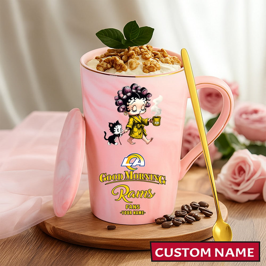 Premium NFL LAR Ceramic Women Coffee Mug V1 NMD TTV