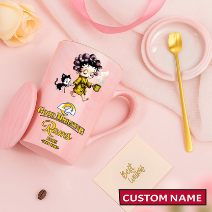 Premium NFL LAR Ceramic Women Coffee Mug V1 NMD TTV