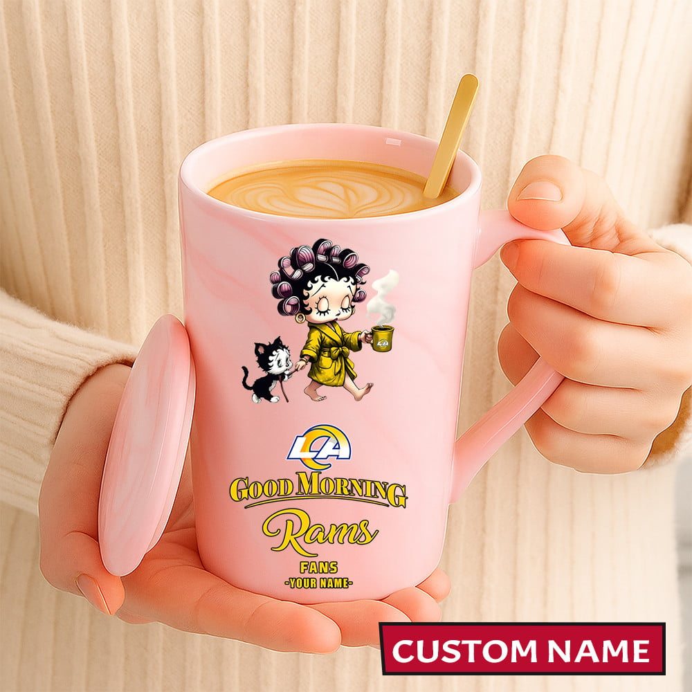 Premium NFL LAR Ceramic Women Coffee Mug V1 NMD TTV