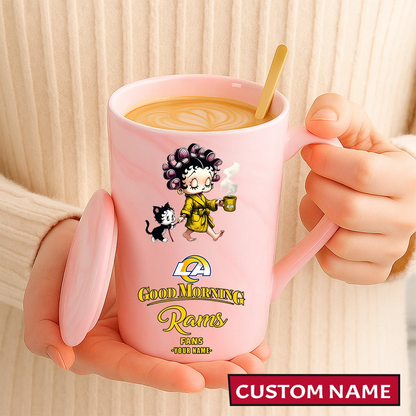 Premium NFL LAR Ceramic Women Coffee Mug V1 NMD TTV