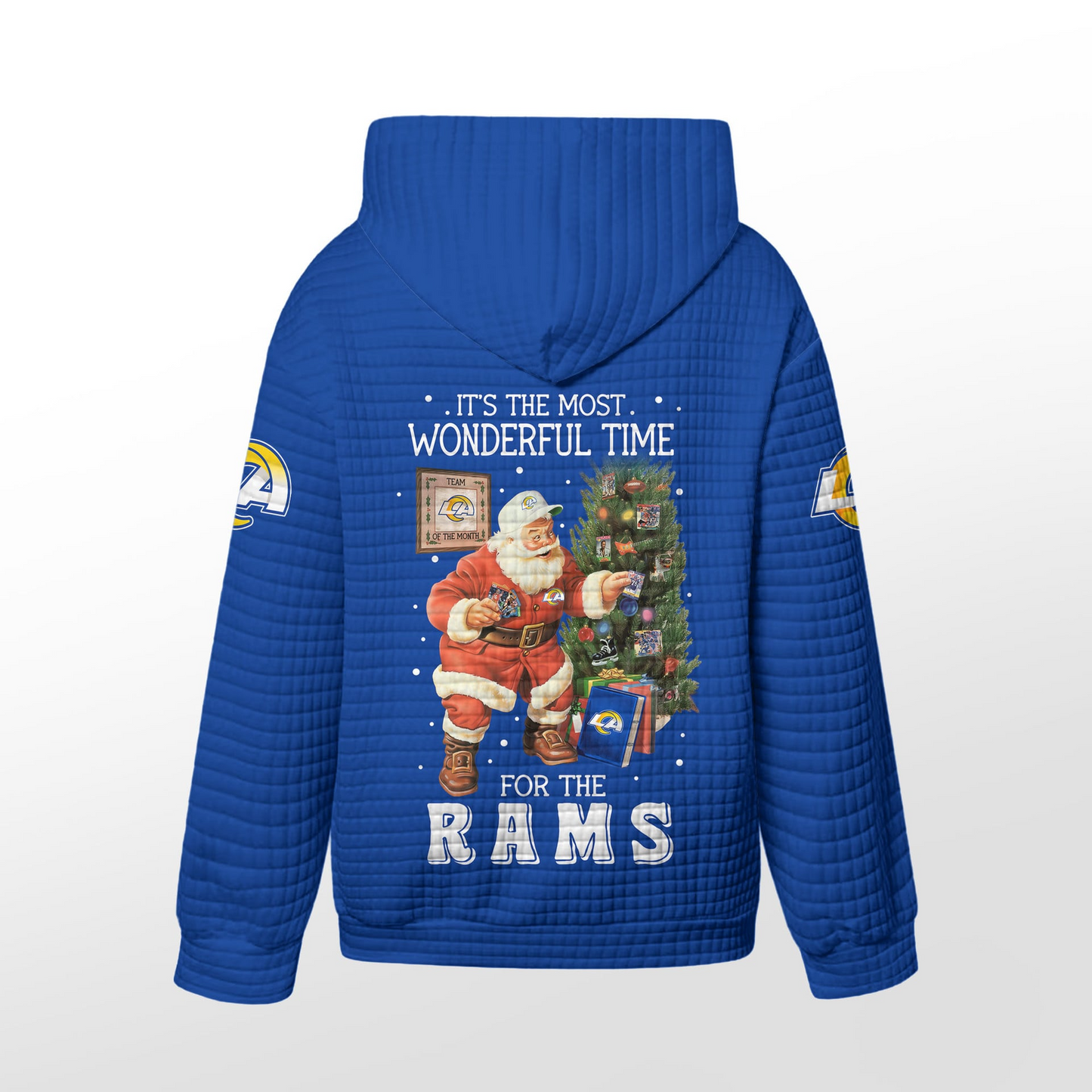 Premium NFL LAR Christmas Waffele Hoodie V1 NMD 261125 TTV