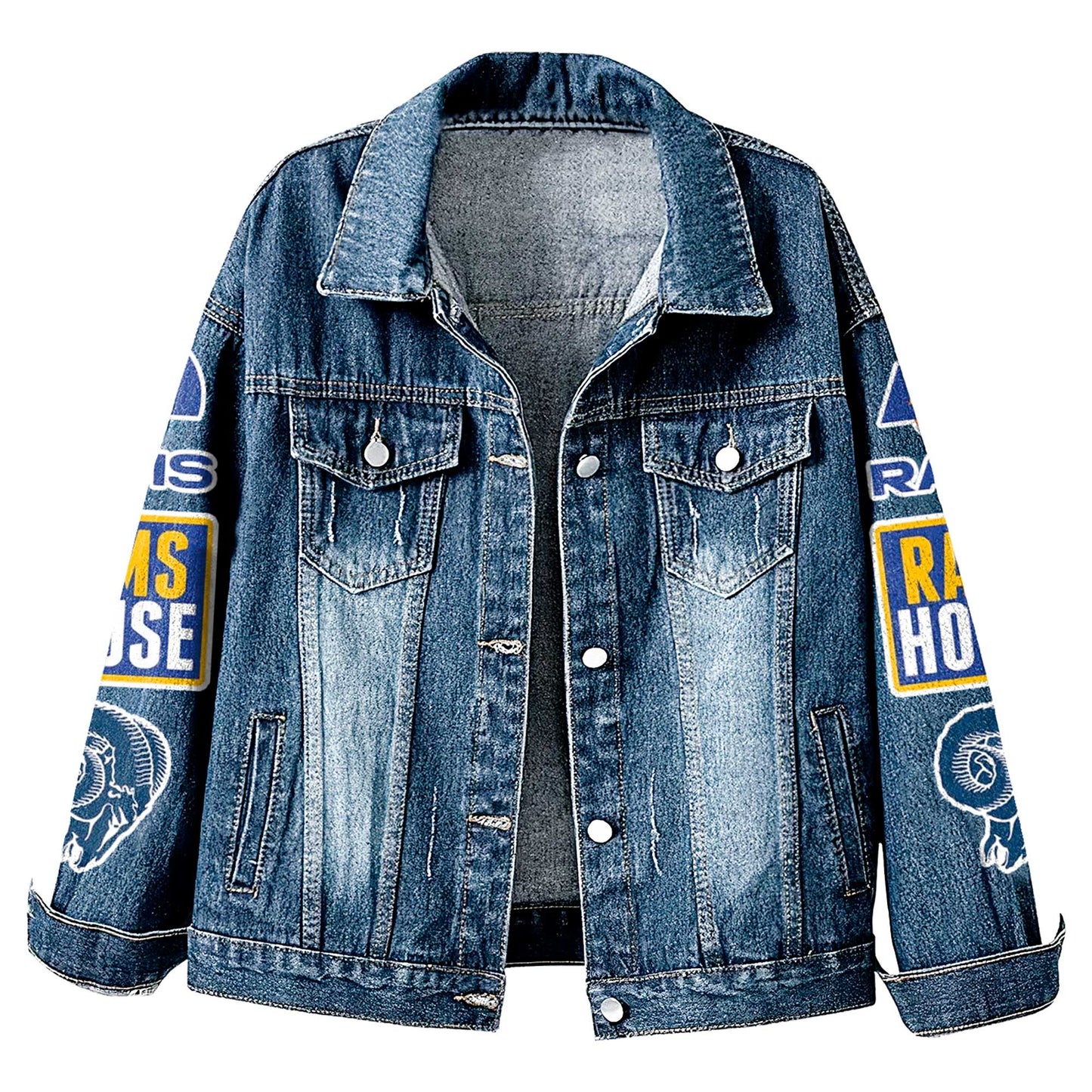 Premium NFL LAR Denim Jacket V1 NMD NHM