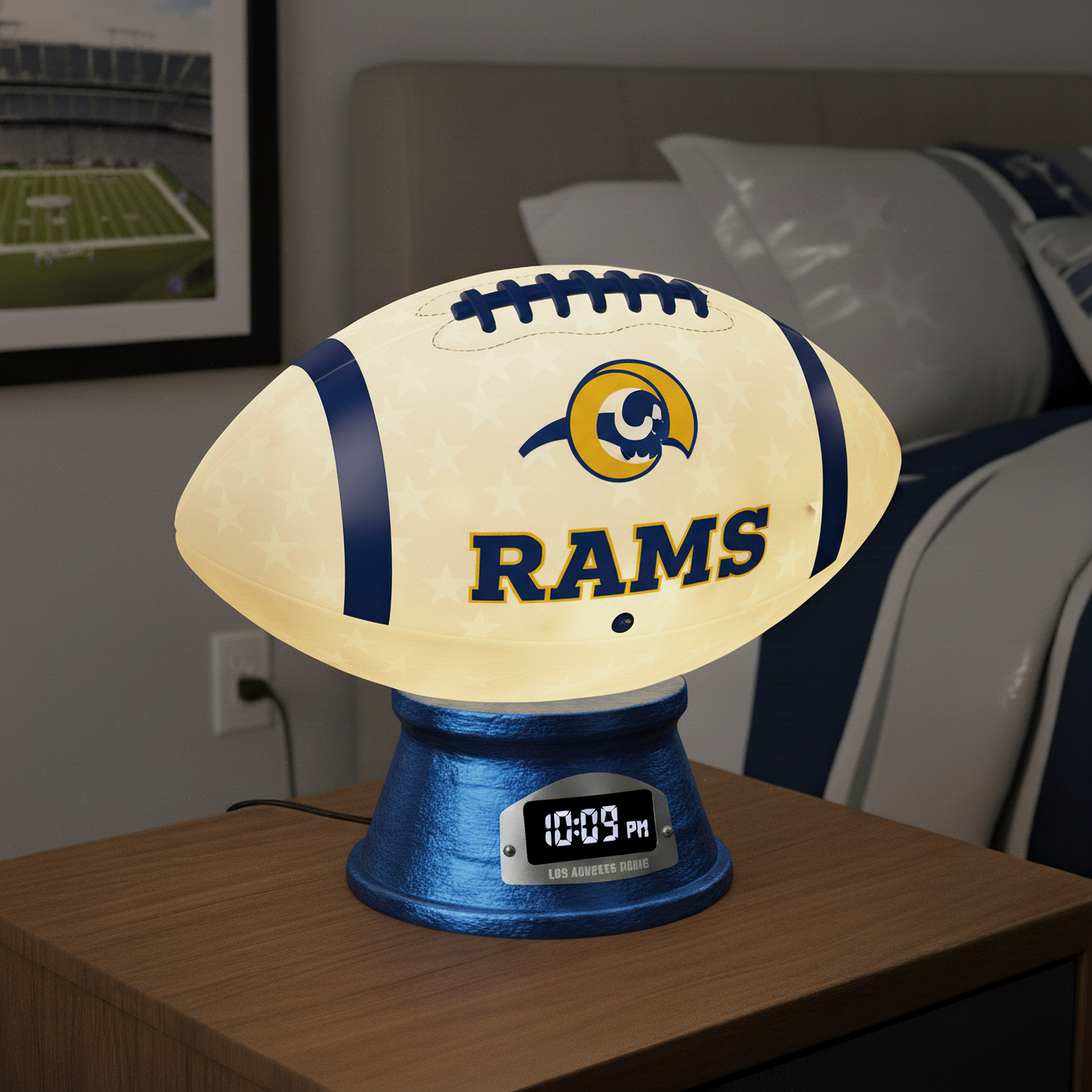 Premium NFL LAR LED Football Night Light V1 NMD TTV