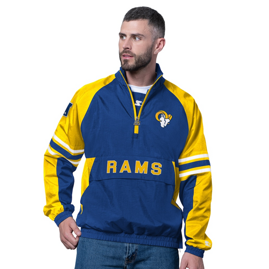 Premium NFL LAR Legacy Quarter-Zip Jacket V1 NMD TTV