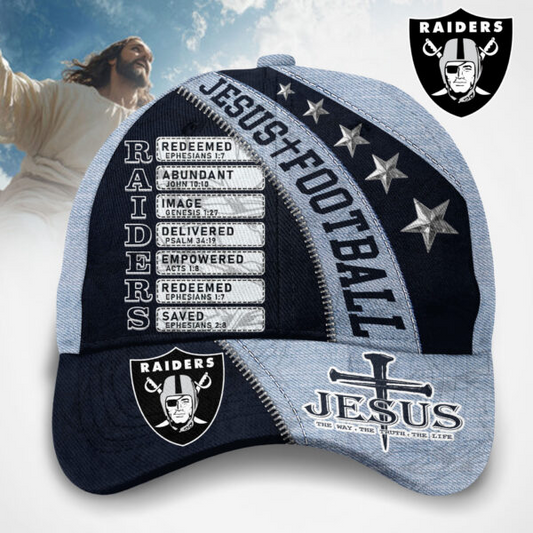 Premium NFL LV  Jesus Football Classic Cap V1 NMD TTV