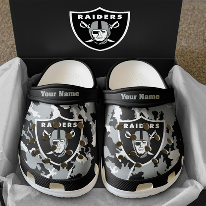 Premium NFL LV Camo CLogs V1 NMD TTV