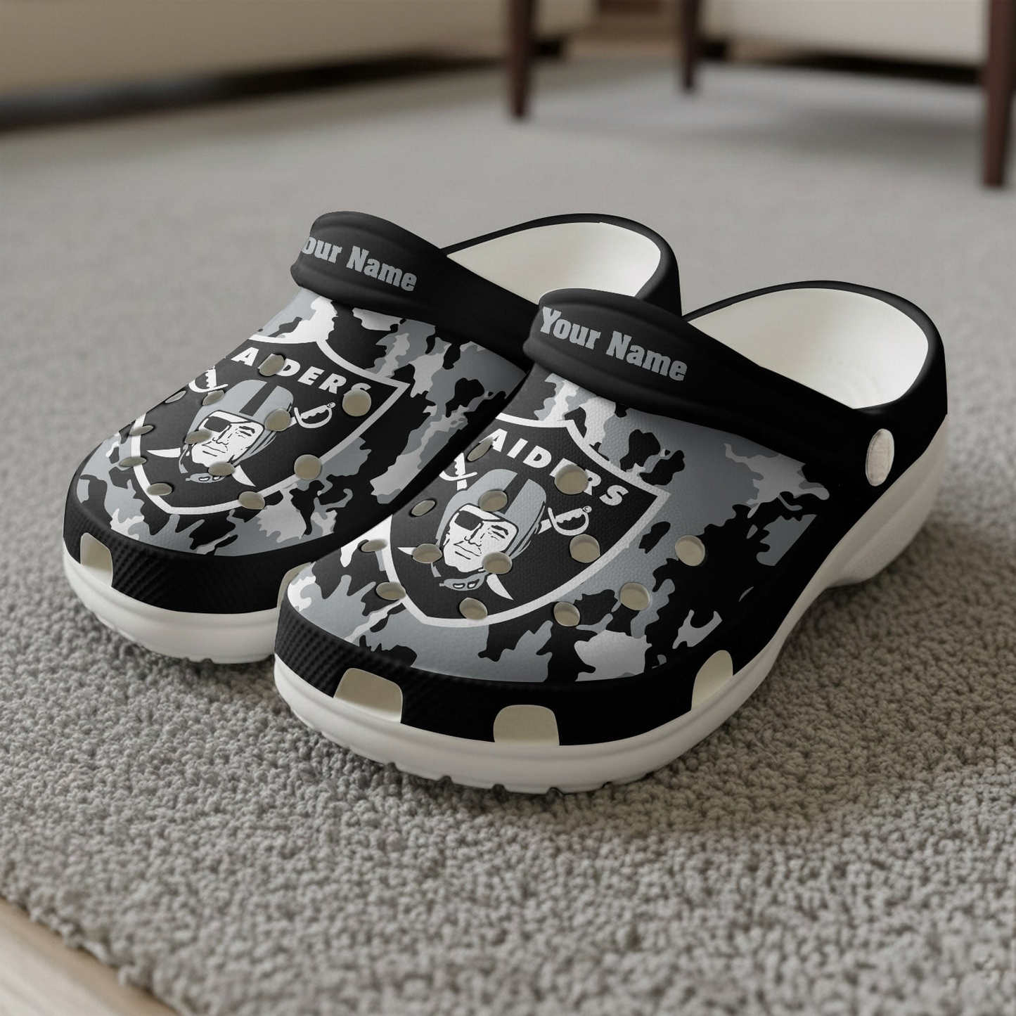 Premium NFL LV Camo CLogs V1 NMD TTV