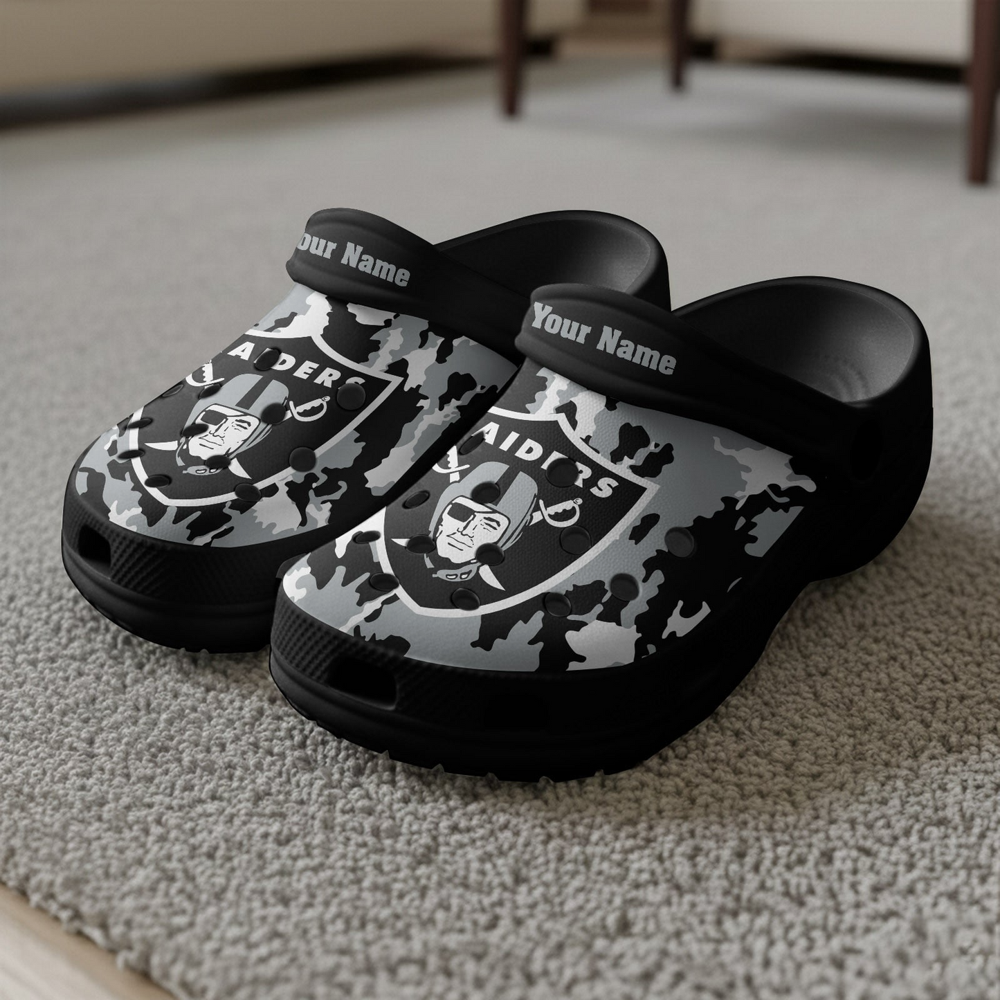 Premium NFL LV Camo CLogs V1 NMD TTV