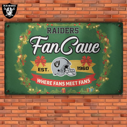 Premium NFL LV Cave Metal Sign V2 NMD TTV