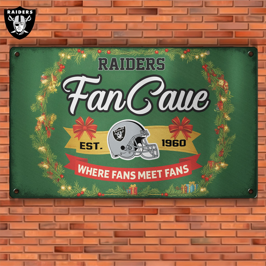 Premium NFL LV Cave Metal Sign V2 NMD TTV