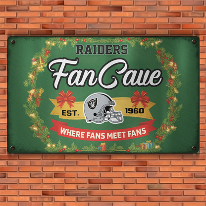 Premium NFL LV Cave Metal Sign V2 NMD TTV