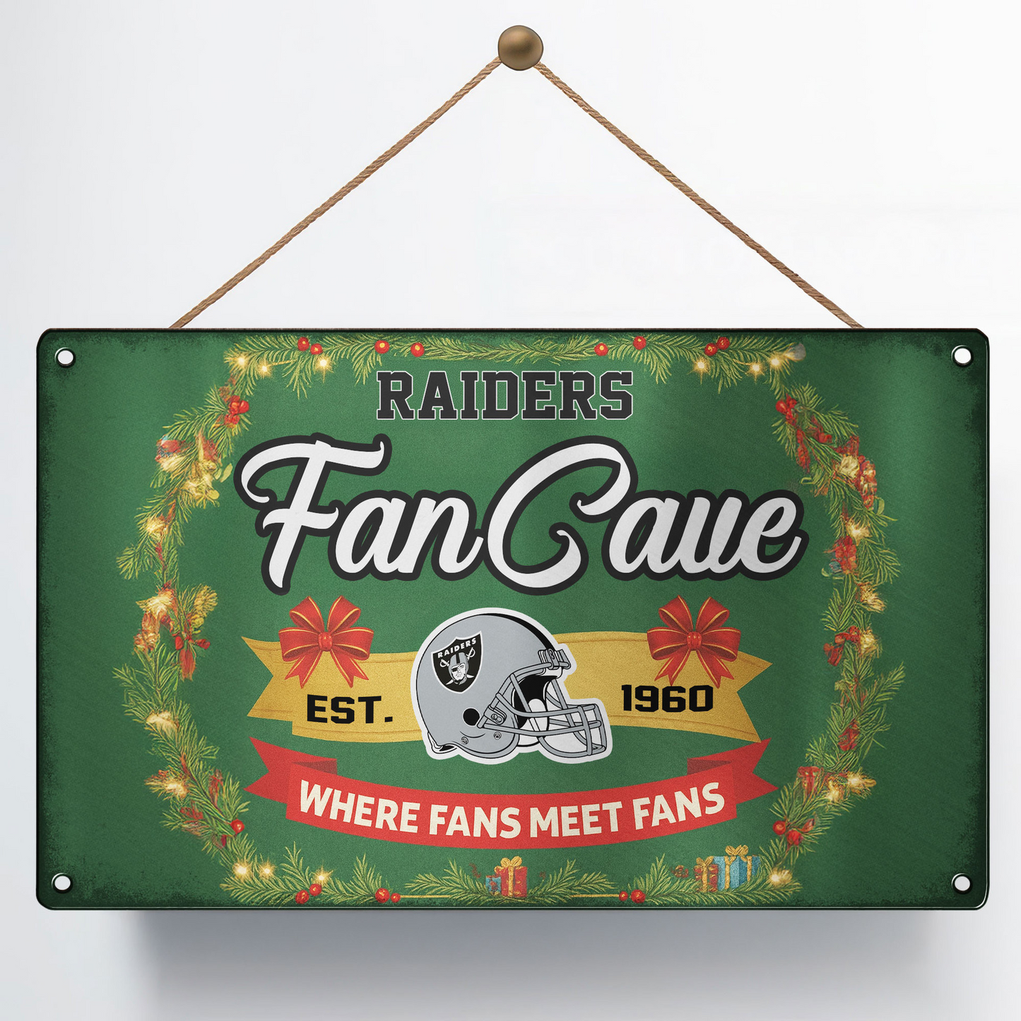 Premium NFL LV Cave Metal Sign V2 NMD TTV