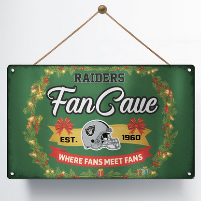 Premium NFL LV Cave Metal Sign V2 NMD TTV