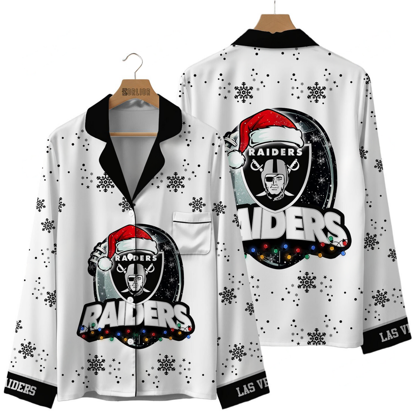 Premium NFL LV Christmas Pajamas V1 NMD TTV