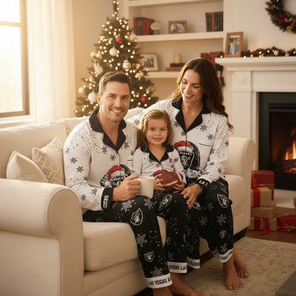 Premium NFL LV Christmas Pajamas V1 NMD TTV