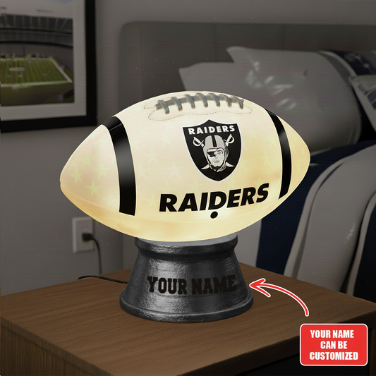 Premium NFL LV Football Night Light Custom Name V2 NMD TTV