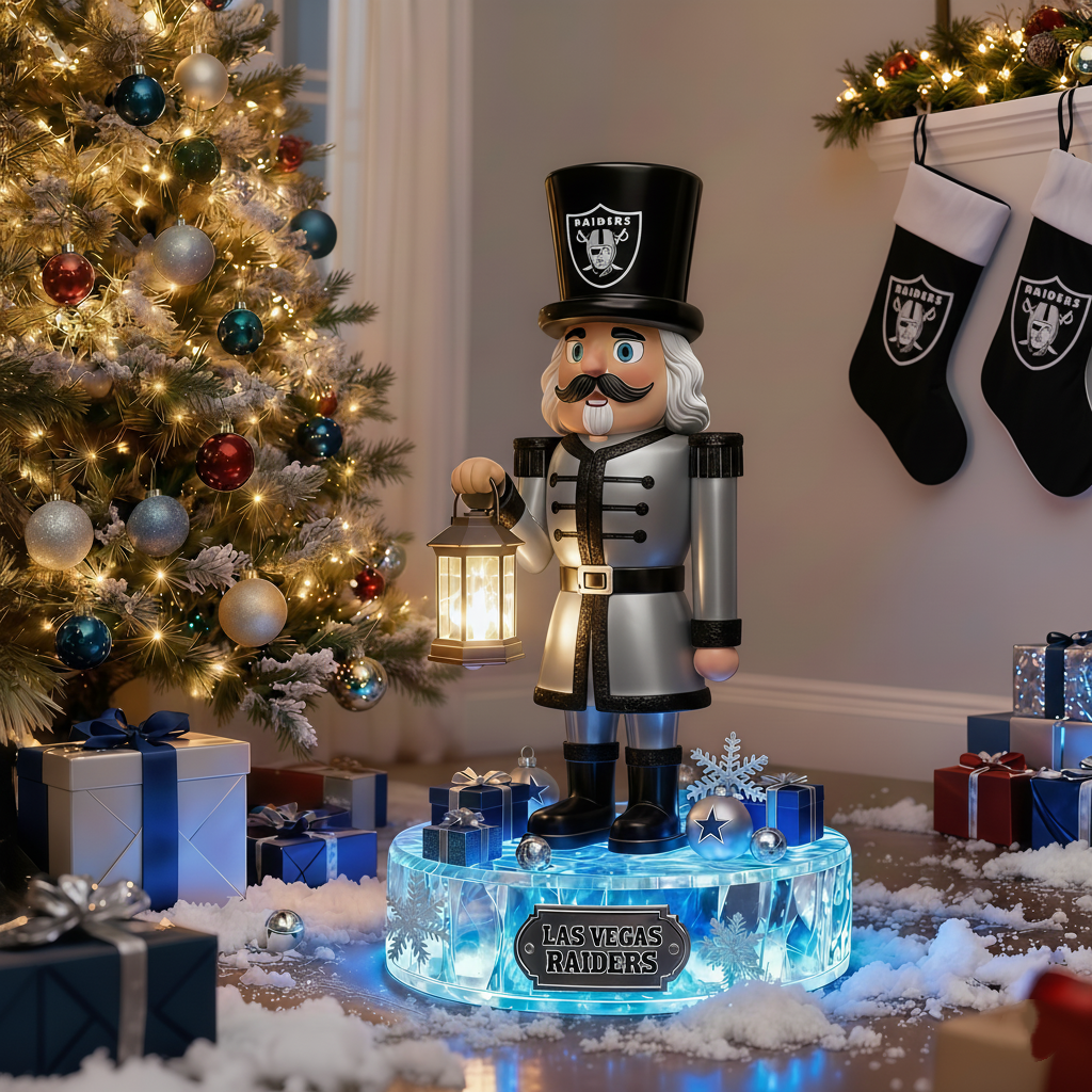 Premium NFL LV LED Nutcracker Holiday Decor V1 NMD 261125 TTV