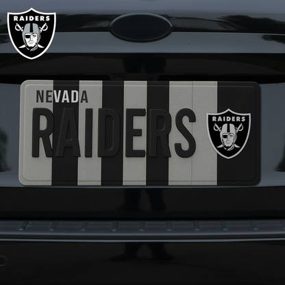 Premium NFL LV License Plate Frame HI V1 NMD TTV