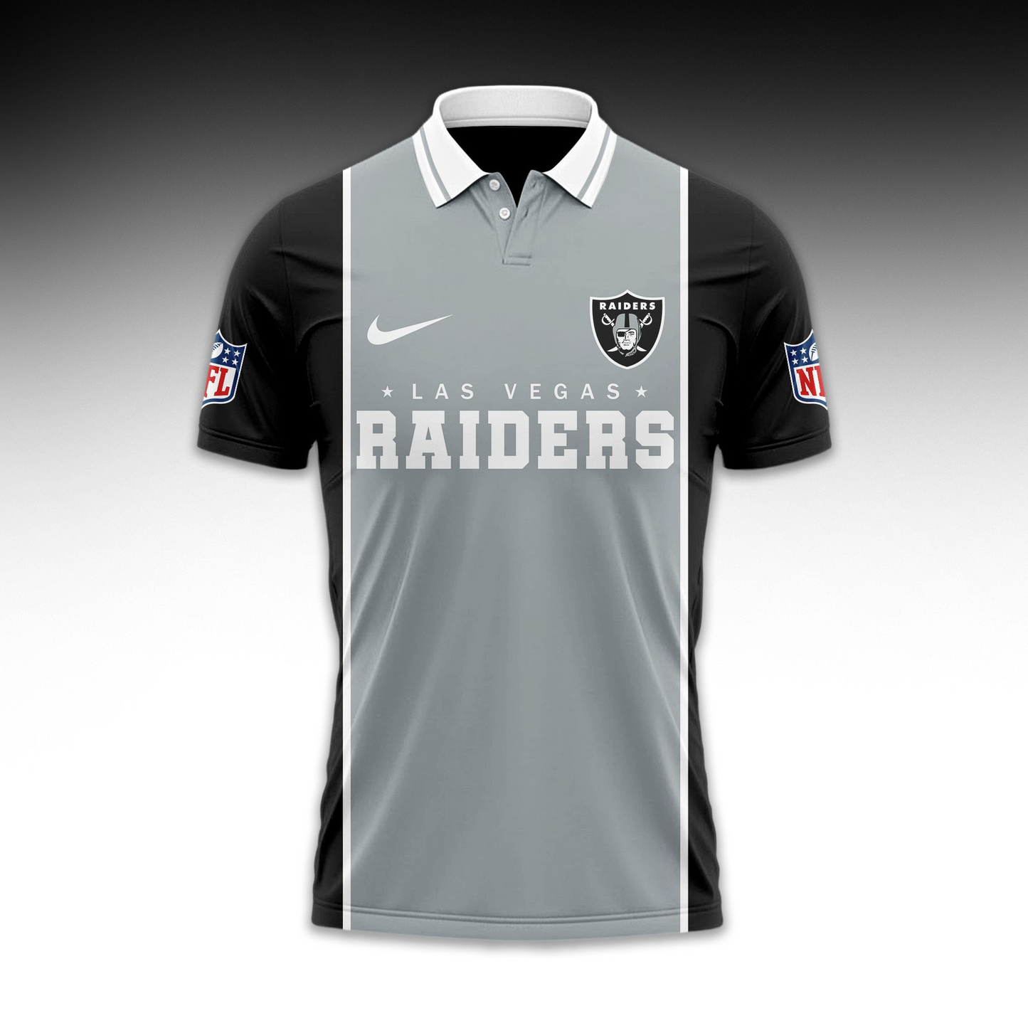Premium NFL LV No One Likes Us Polo Shirt V1 NMD TTV