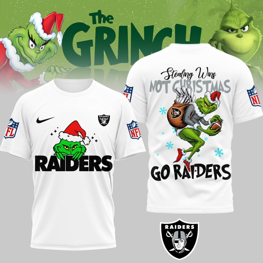 Premium NFL LV x The Grinch Shirt V3 NMD TTV