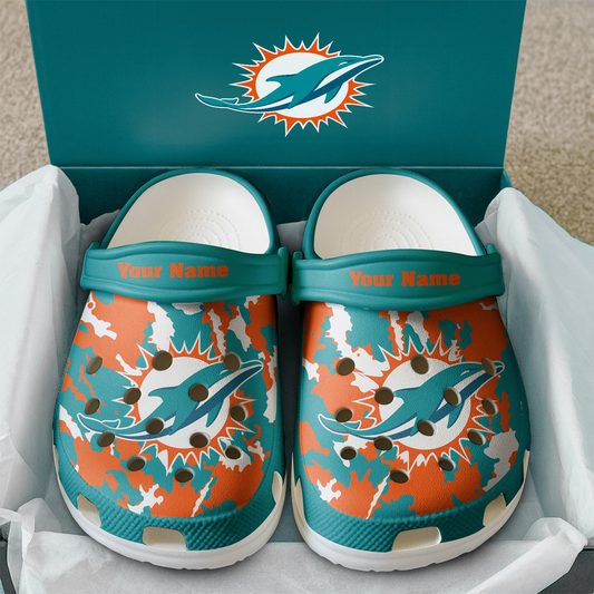 Premium NFL MIA Camo CLogs V1 NMD TTV