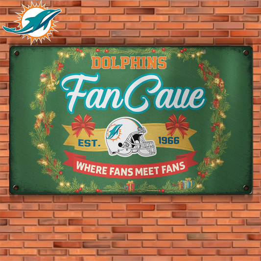 Premium NFL MIA Cave Metal Sign V2 NMD TTV