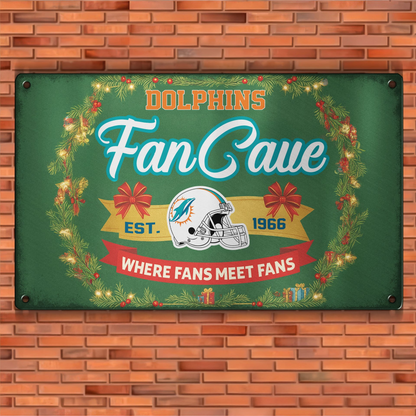 Premium NFL MIA Cave Metal Sign V2 NMD TTV