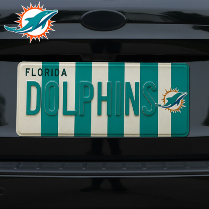 Premium NFL MIA License Plate Frame HI V1 NMD TTV