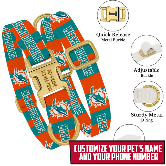 Premium NFL MIA Pet Collar V1 NMD TTV