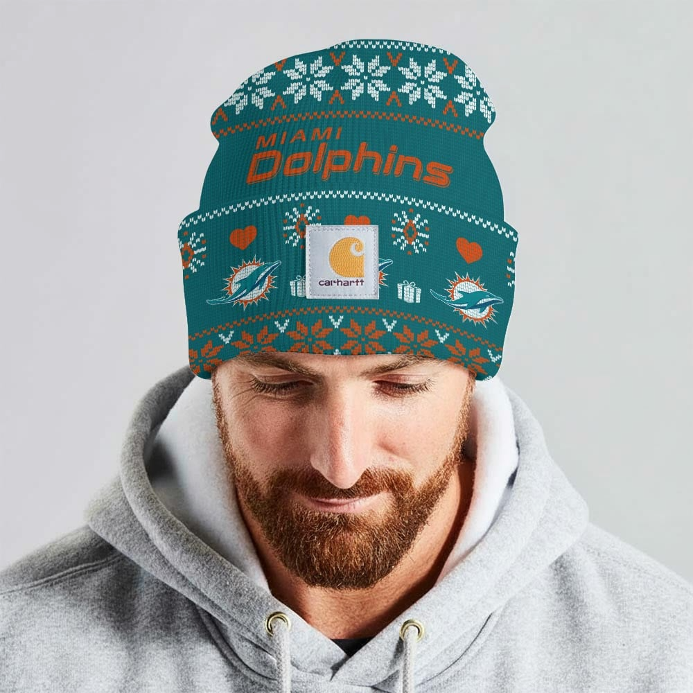 Premium NFL MIA x CH Chrismas Workwear Beanie V1 NMD TTV