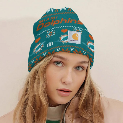 Premium NFL MIA x CH Chrismas Workwear Beanie V1 NMD TTV