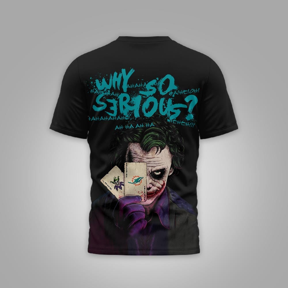 Premium NFL MIA x JOK Why So Serious T-shirt V1 NMD TTV