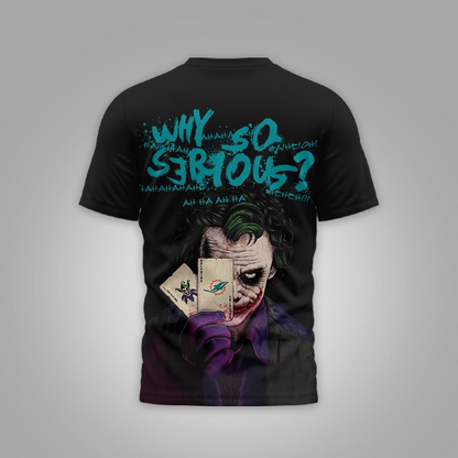 Premium NFL MIA x JOK Why So Serious T-shirt V1 NMD TTV