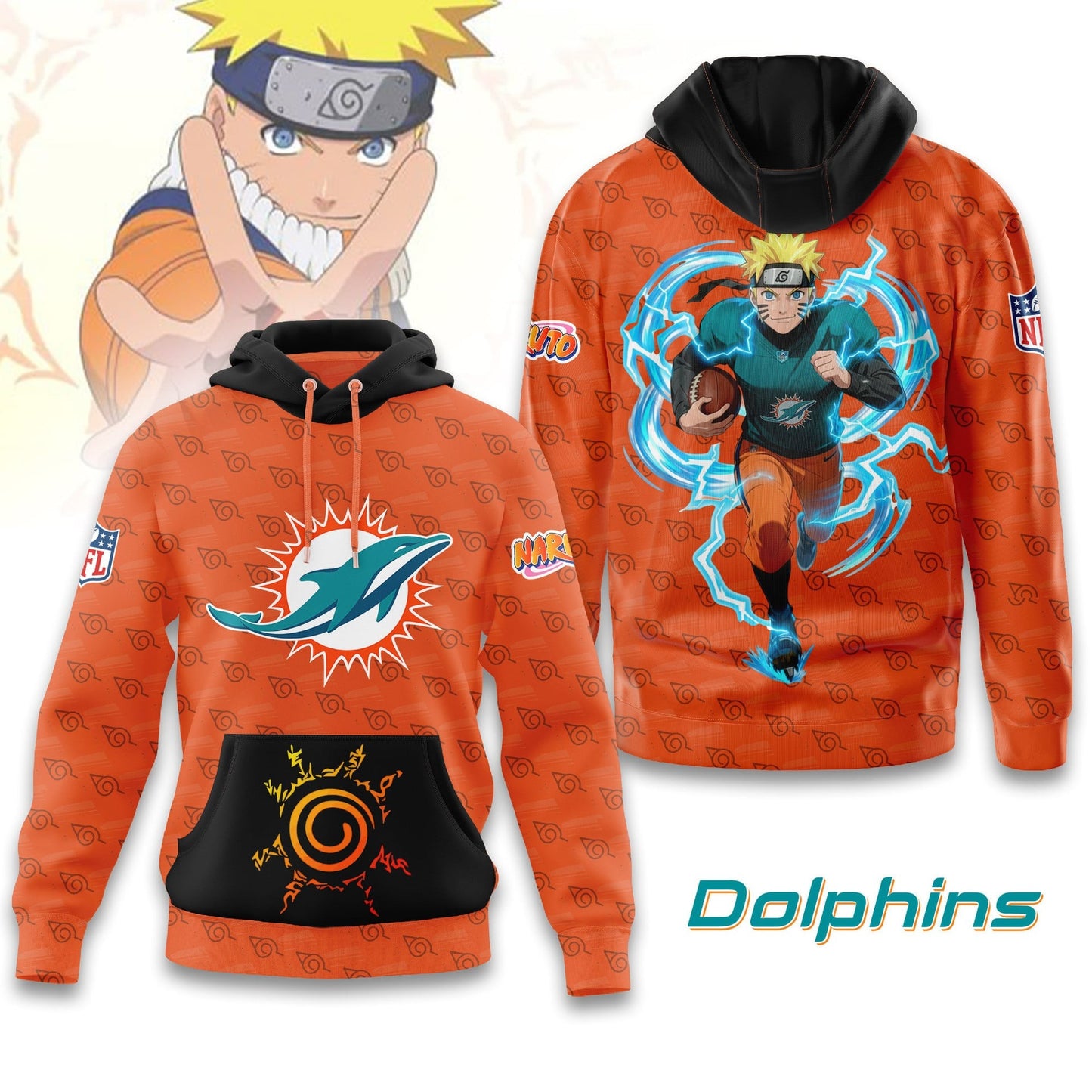Premium NFL MIA x NAR Hoodie V1 NMD NHM