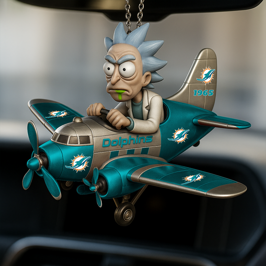 Premium NFL MIA x RIC Car Ornament V1 DATND TANTD