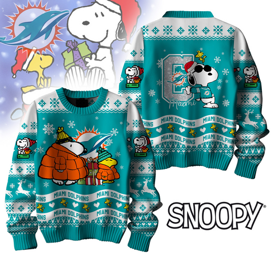 Premium NFL MIA x SNP Ugly Sweater V1 NMD TTV